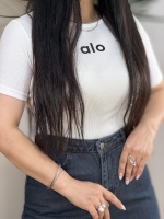 کراپ آستین کوتاه alo