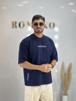 تیشرت دونخ مینیمال Di سرمه ای