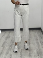 شلوار وای کات سفید