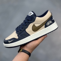 کتانی NIKE JORDAN کرم سرمه ای