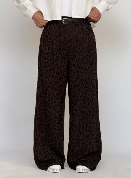 شلوار silk پلنگی