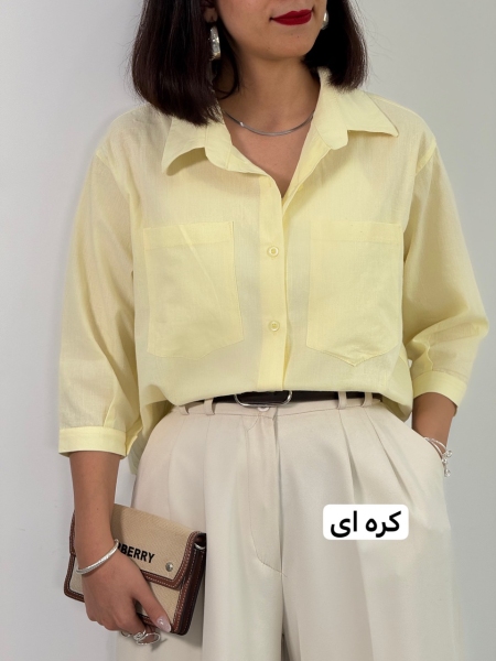 شومیز لینن رستا