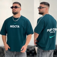 تیشرت 2نخ باکسی Nike سبز