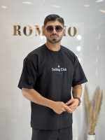 تیشرت دونخ گلدوزی Cape مشکی
