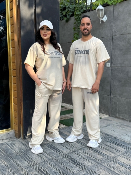 ست کاپلی VERNICHTEN رنگ کرم