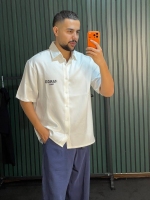 پیراهن مازراتی استین کوتاه mango man