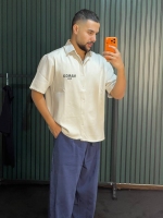 پیراهن مازراتی استین کوتاه mango man