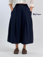شلوار دامنی لینن
