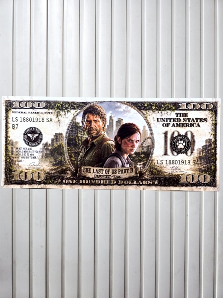 تابلو صد دلاری last of us
