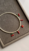 گردنبند مروارید red