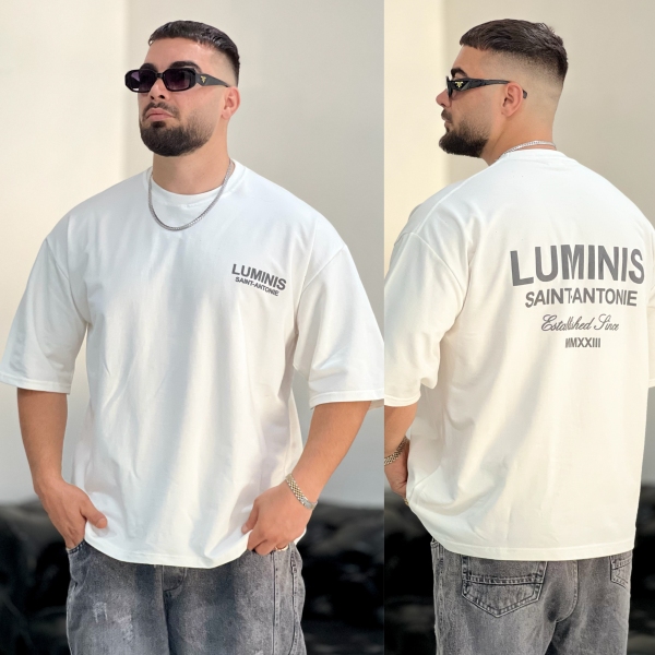 تیشرت 2نخ Lumin سفید