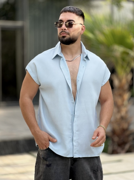 پیراهن وست ZARA آسمانی