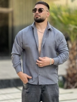 پیراهن آستین بلند RIKO خاکستری