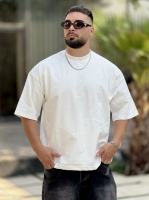 تیشرت باکسی Lewis سفید T