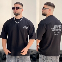 تیشرت 2نخ Lumin مشکی