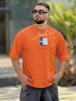 تیشرت 2نخ Nike پرتقالی