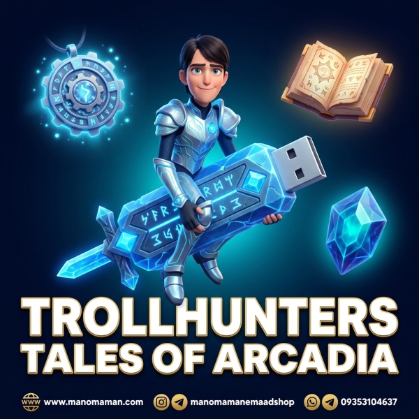 فلش دوزبانگی غول کش ها (Trollhunters: Tales of Arcadia) | ماجراجویی حماسی برای جهش مکالمه انگلیسی