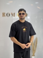 تیشرت دونخ گلدوزی Mount مشکی
