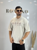 تیشرت نخ پنبه Hope طوسی یخی