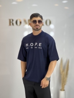 تیشرت نخ پنبه Hope سرمه ای