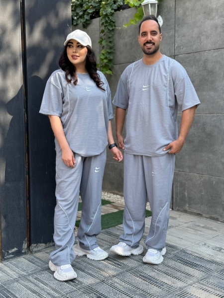 ست دونایک رنگ طوسی