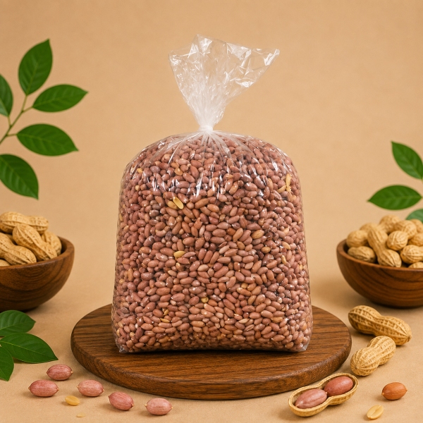 بادام زمینی متوسط (نیم کیلویی)