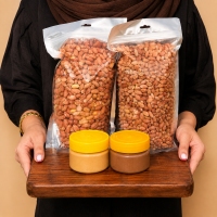پک کره و بادام زمینی
