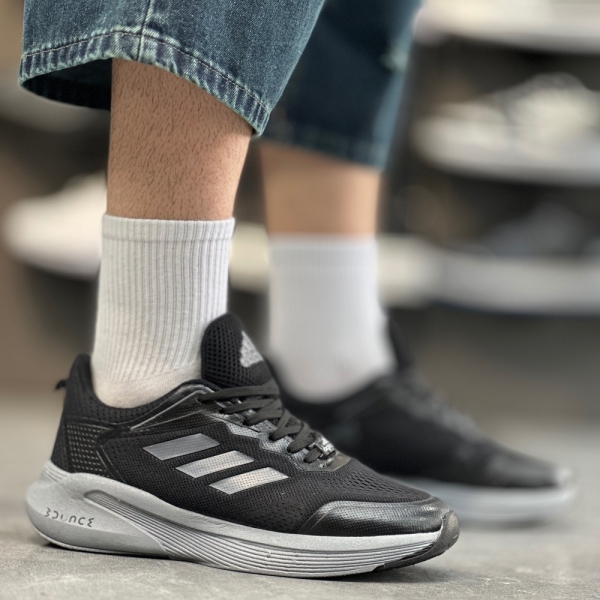 کتانی ADIDAS BOUNCE مشکی طوسی