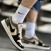 کتانی nike jordan مشکی کرم