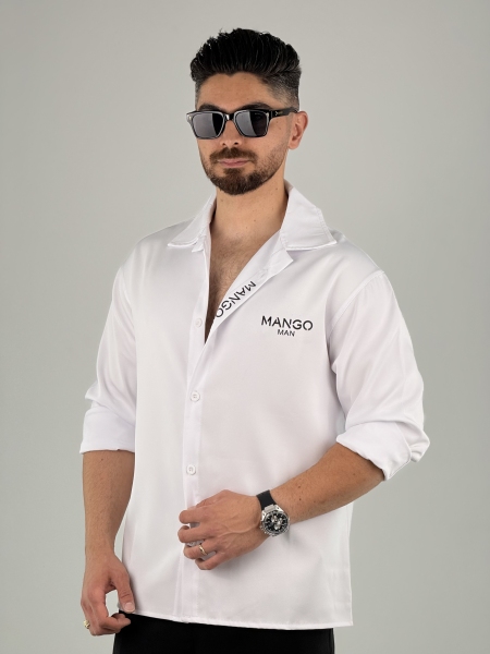 پیراهن مازراتی mango سفید