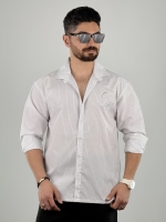 پیراهن دیپلمات آستین بلند سفید