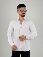 پیراهن آستین بلند دوشین سفید