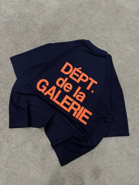 تیشرت آستین کوتاه DEPT DE LA GALERIE سرمه ای