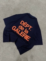 تیشرت آستین کوتاه DEPT DE LA GALERIE سرمه ای