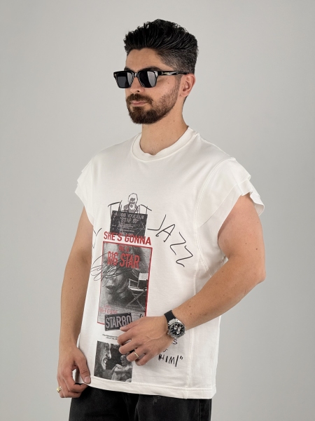 وست 2نخ چاپی pablo سفید
