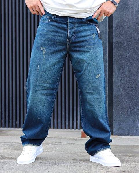 شلوارجین بگ TOMMY آبی