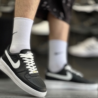 کتانی NIKE AIR FORCE مشکی کف سفید
