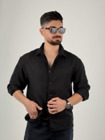 پیراهن پاییزی باکسی مشکی