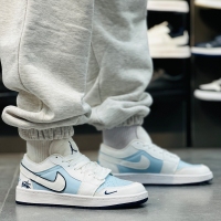 کتانی NIKE JORDAN سفیدآبی
