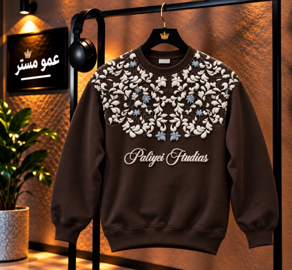 دورس مدل شکوفه رنگ موکا