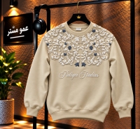 دورس مدل شکوفه رنگ کرم