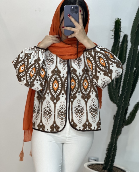 مانتو لینن طرحدار نواردوزی