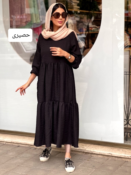 پیراهن ساحلی آستین بلند