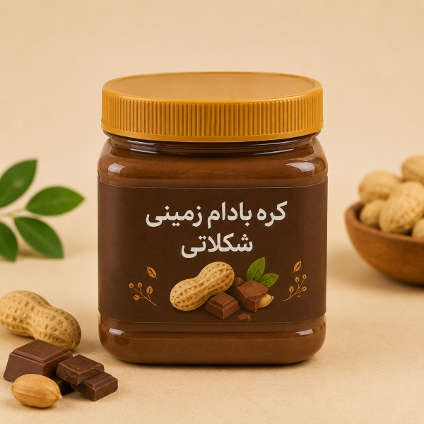 کره بادام شکلاتی400گرم