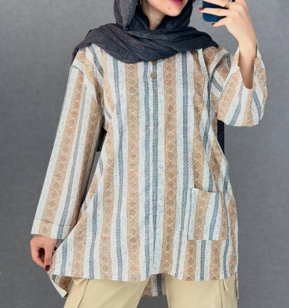 شومیز کراش مدل ترمه&nbsp;