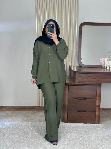 ست شومیز شلوار هیبا