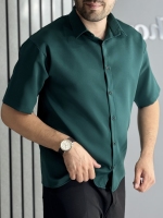 پیراهن مازراتی باکسی سبز