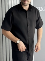 پیراهن مازراتی باکسی مشکی