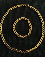 ست Cartier طلایی کد 24