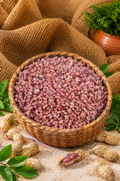 بادام زمینی متوسط 1کیلویی